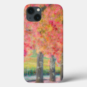 Abstract of Napa Valley trees