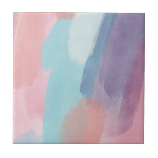 Abstract Paint Brush Strokes Design Colorful