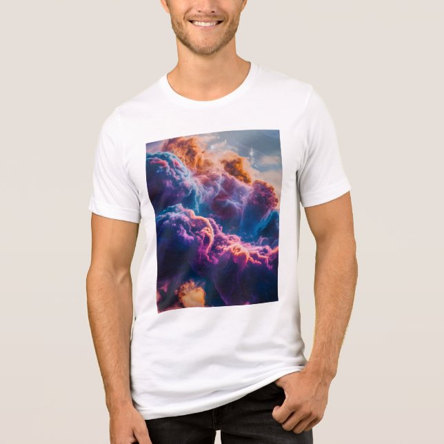 Abstract Space Nebula Art - Colorful Cosmic (Frente)
