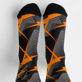 abstract sports socks