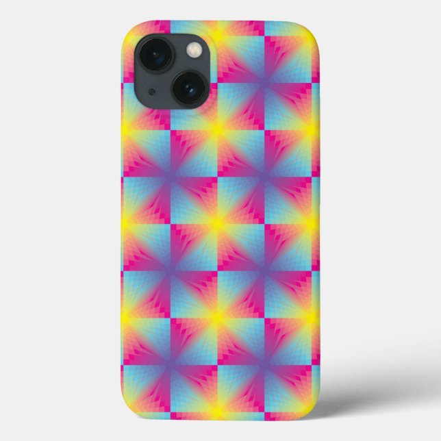 Abstract square vector mosaic (Verso)