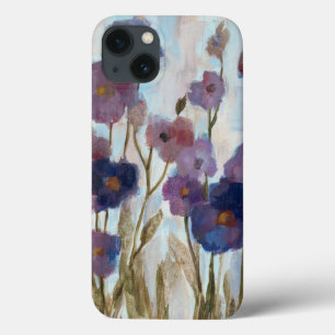 Abstracted Florals In Purple