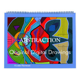 ABSTRACTION Calendário de Desenhos Digitais Origin