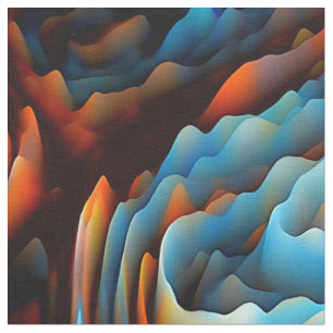 abstrato 3D Art 20A-20B Opções Tecidos personaliza