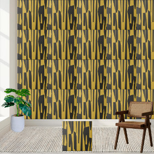 Abstrato amarelo moderno e geométrico