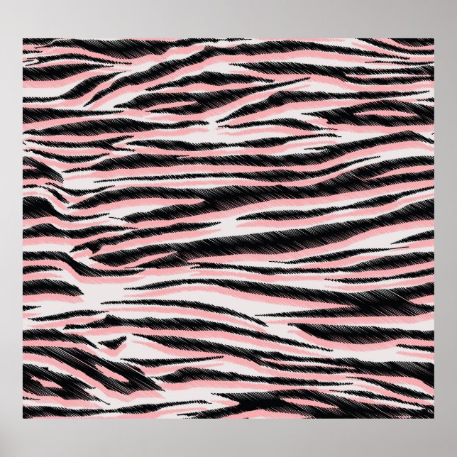Abstrato animal Pele sem costura Impressão (Frente)