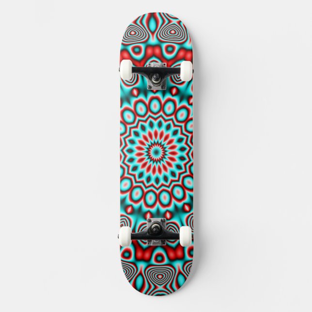 Abstrato Art 100 skateboard (Frente)