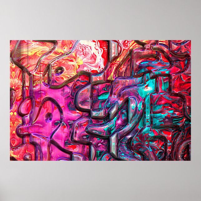 Abstrato Art 140, Poster (Frente)