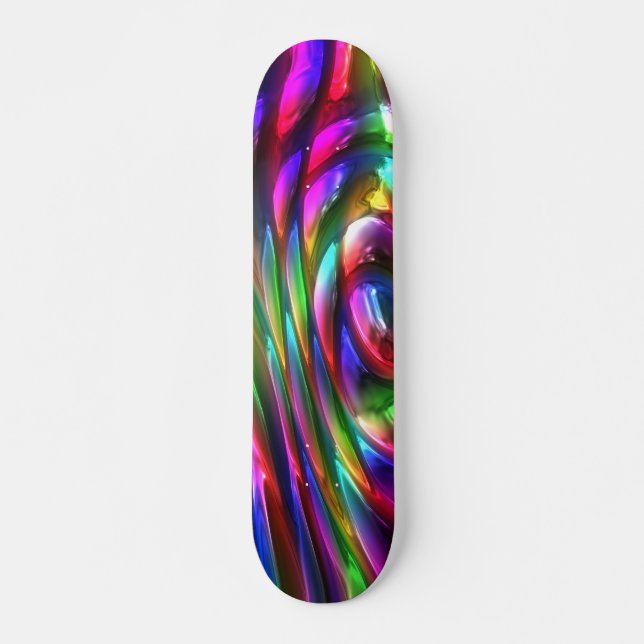 Abstrato Art 14 skateboard (Frente)