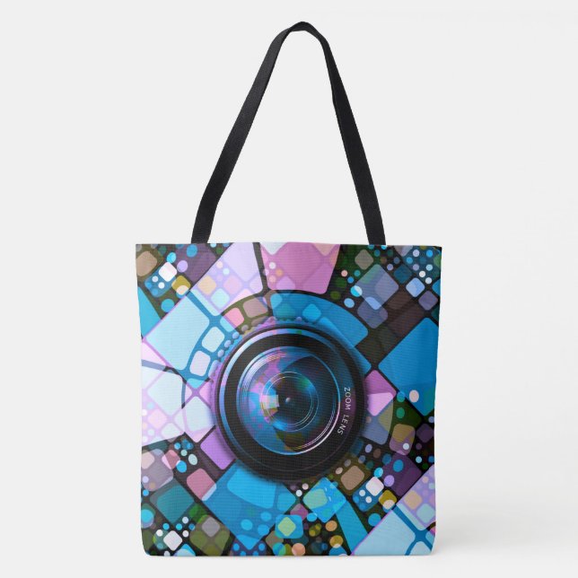 Abstrato Art 151 All-Over-Impressão Tote Bag (Frente)
