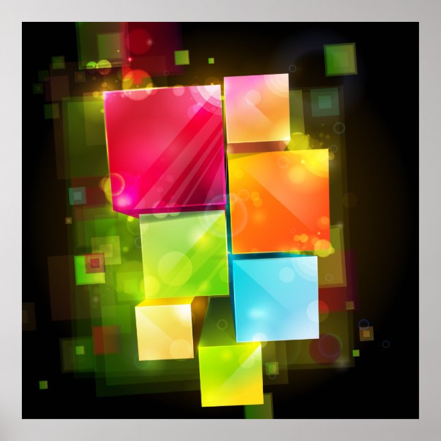 Abstrato Art 18, Impressão (Frente)