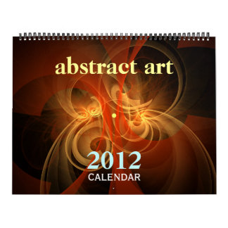 Abstrato Art 2012 Calendário de Belas Artes (Enorm