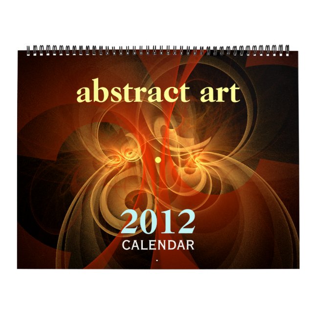 Abstrato Art 2012 Calendário de Belas Artes (Enorm (Capa)