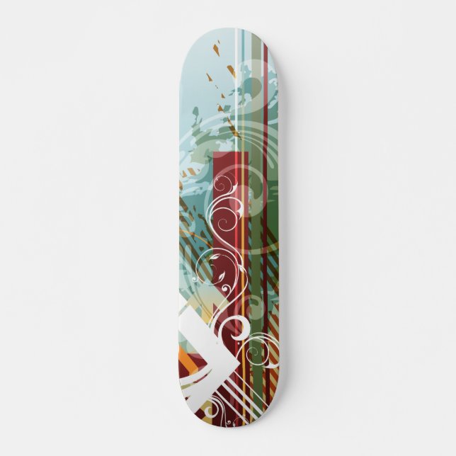 Abstrato Art 28 skateboard (Frente)
