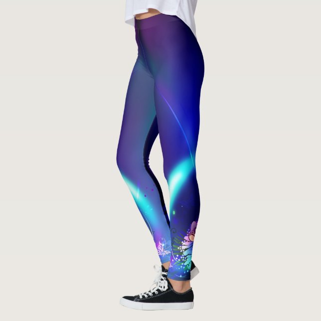 Abstrato Art 38 Leggings (Esquerda)
