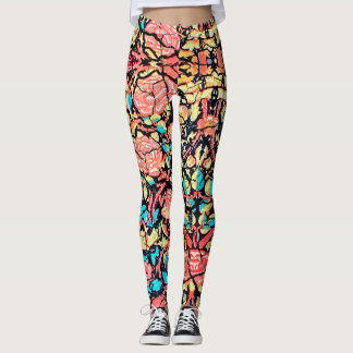 Abstrato Art 802 Leggings