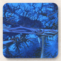 Abstrato Art Cork Porta copos