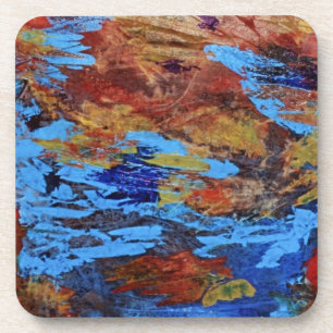 Abstrato Art Cork Porta copos