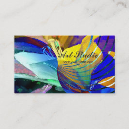 Abstrato Art Custom Cartão de visita