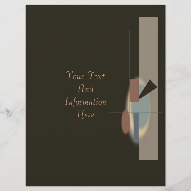 Abstrato Art Flyer (Frente)