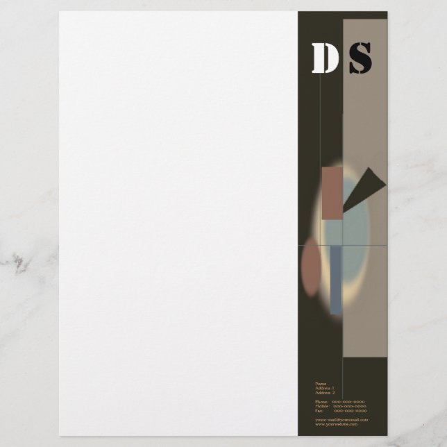 Abstrato Art Flyer (Frente)