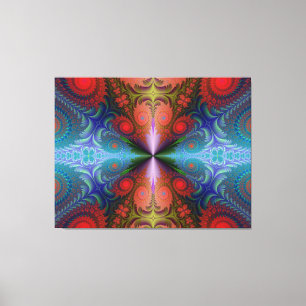 Abstrato Art Fractal Canvas Art