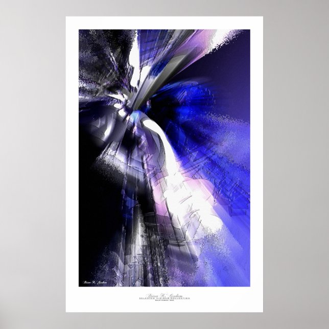 Abstrato Art Impressão - Deodatus nº 3 (Frente)