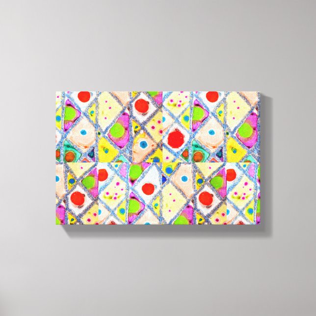 Abstrato Art Impressão por Miabo Enyadike (Frente)