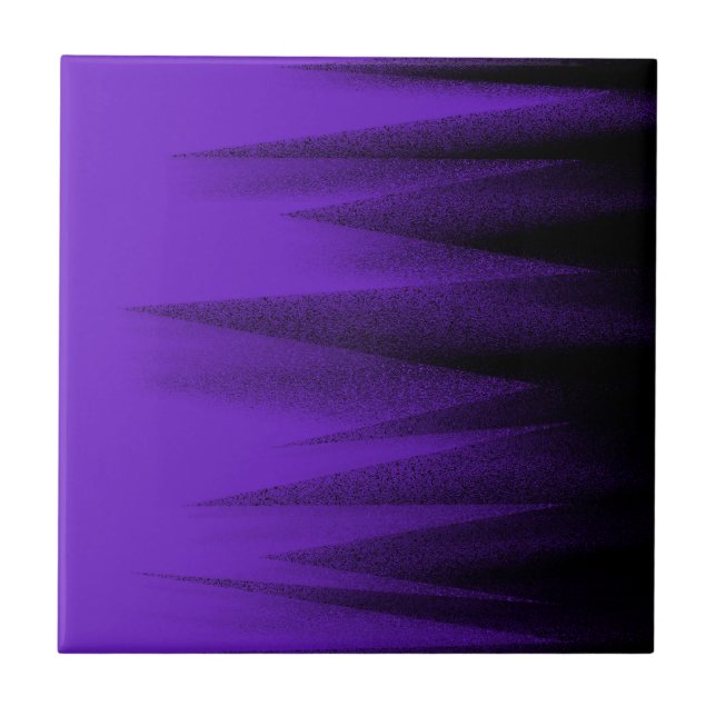 Abstrato Art Pastel Lavanda preto roxo (Frente)