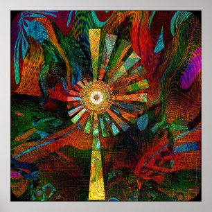 Abstrato Art Poster