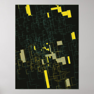 Abstrato Art Poster 'C'