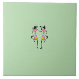 Abstrato, Arte Africana, elegante Partido dos Danç