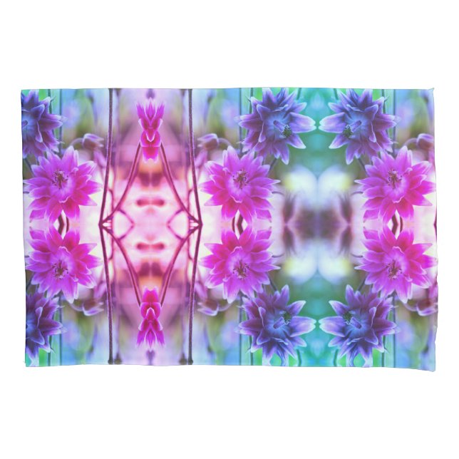 Abstrato-Arte De Par De Flor Vermelho E Branco (Frente)