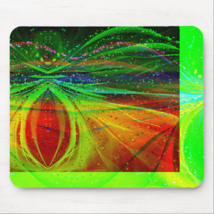 Abstrato Astronomical Spider Mouse Pad