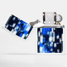 Abstrato azul e branco