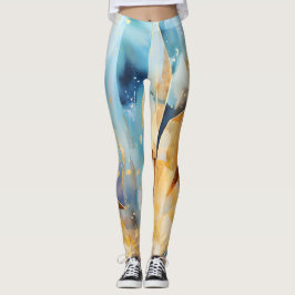 Abstrato Belo Design de Leggings Modernas