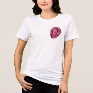 Abstrato Boho Blob De Tinta Com Flores Silvestres