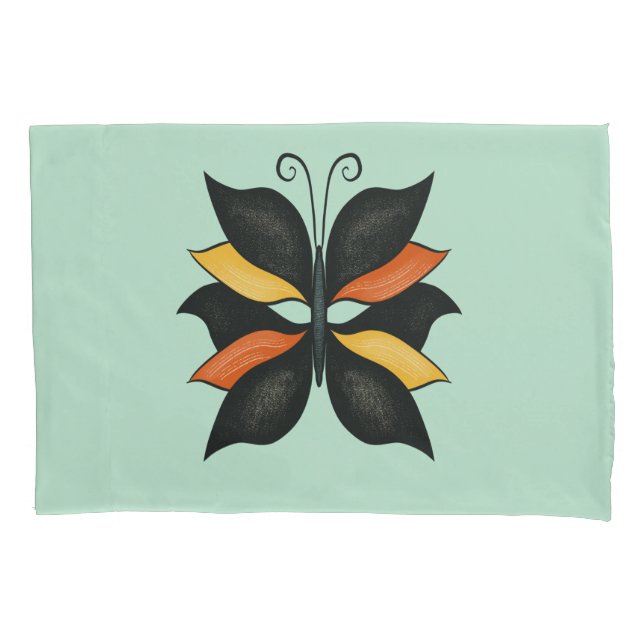 Abstrato Borboleta Estranha Belo Inseto (Frente)