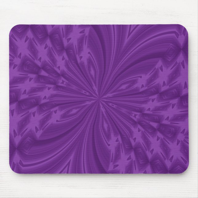 Abstrato Borboleta Roxo MOUSEPAD (Frente)