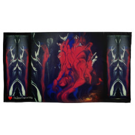 Abstrato branco preto-vermelho