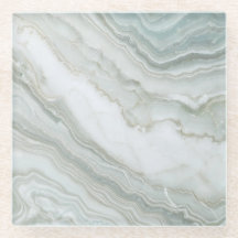 Abstrato Branco Verde