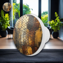 Abstrato Brown e Dourado Design de Textura Geométr