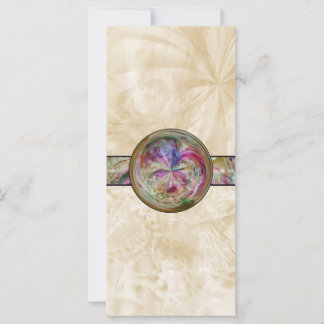 Abstrato Bubble Mandala Com Fita