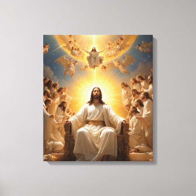 "Abstrato Canvas Print - Modern Wall Art Décor" (Frente)