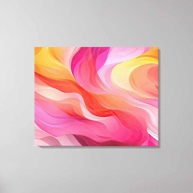 Abstrato Canvas Wall Art (Frente)