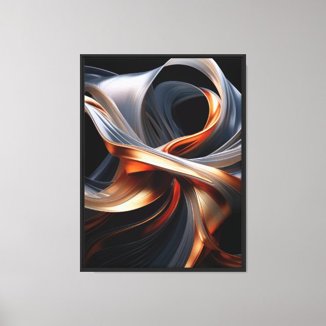 Abstrato Canvas Wall Art (Frente)