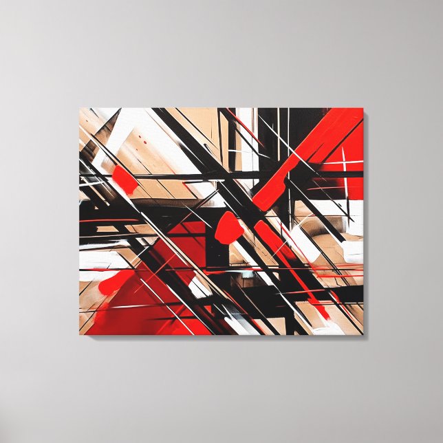 Abstrato Canvas Wall Art (Frente)