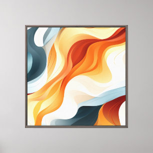 Abstrato Canvas Wall Art