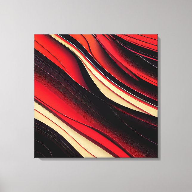 Abstrato Canvas Wall Art (Frente)
