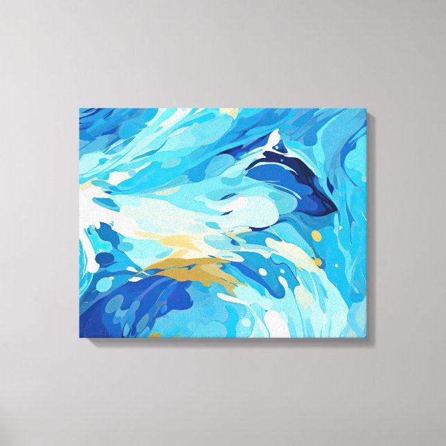 Abstrato Canvas Wall Art (Frente)